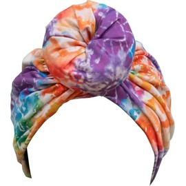 TouchUps Hair Bun Cap Hair Protection Head Wrap Hairbun Cap Wrap African Turban Pattern Headwrap Headscarfs