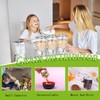 Umigy 1 Pack Triple Indispensable Dry Food Dispenser Cereal Container