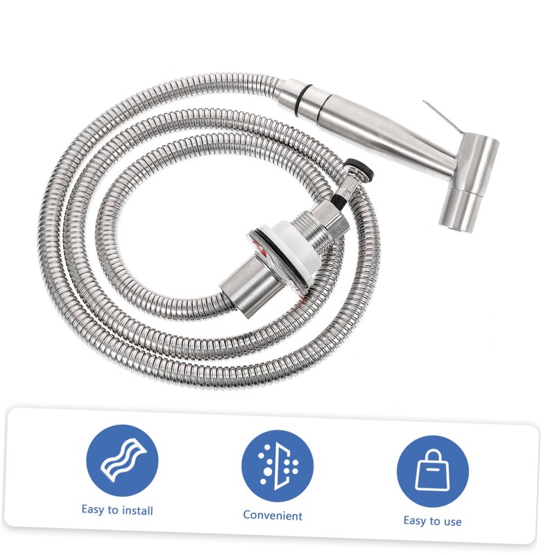AngoilySink Side Sprayer, Stainless Steel Sink Spray Braces Kit, Sink