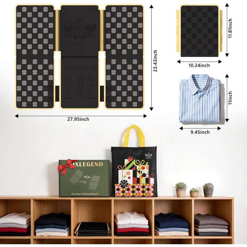 BoxLegend Shirt Folder V7 Metal for Wear Resistance Clothes Folding
