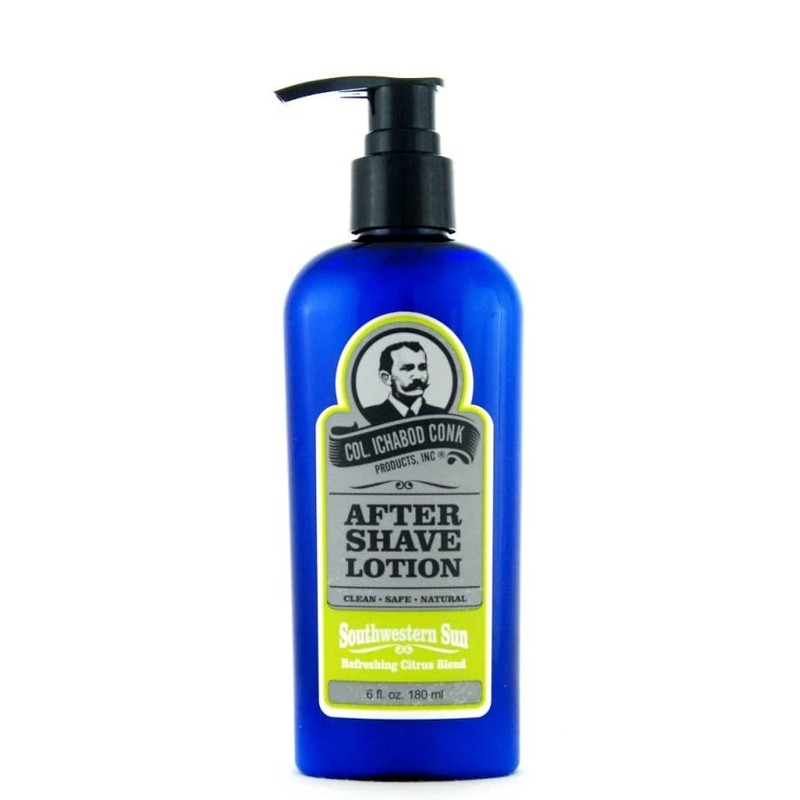 Colonel Conk Model 4012 Southwestern Sun 4pc Shave Kit