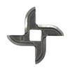 Grinder knife #5 - Hardened raised edge