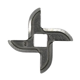 Grinder knife #5 - Hardened raised edge
