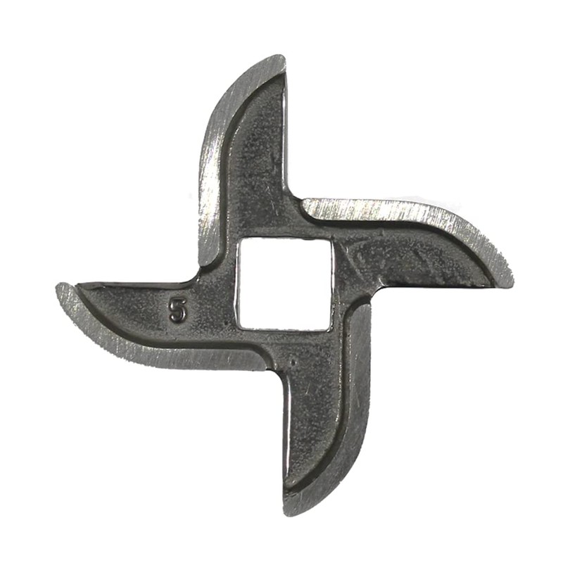 Grinder knife #5 - Hardened raised edge