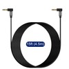 J&D 1/8 Stereo Cable, 90 Degree Right Angle Copper Shell