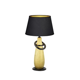 Reality Leuchten Ceramic Table Lamp with Fabric Shade