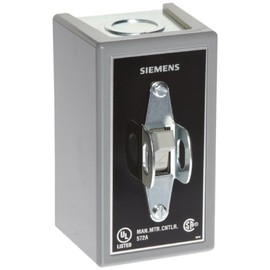 Fractional HP Switch, Single and 3 Phase, NEMA Type 1 General Purpose Enclosure, Surface Mounting, Toggle Operator Type, Standard Switch Feature, 2 Poles