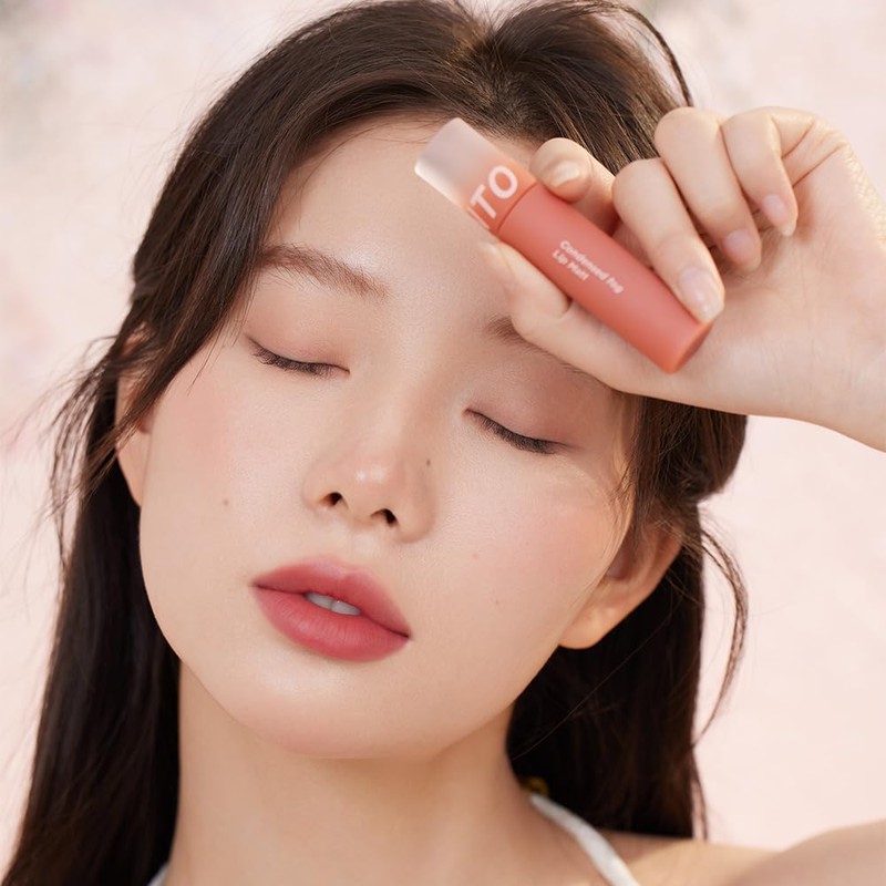 INTO U Condensed Fogrip Mat Mud Lip (C02 Jewattto Lychee)