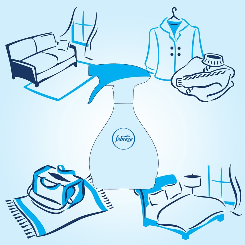 Febreze Fabric Refresher/Odor Eliminator, Spring and Renewal, 27 Oz Spray