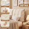 Tegeme Headboard Cover with Tie Straps Full-Cover Large Thicken Bed