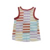 Cat & Jack Baby Girls Multi Stripe Front Pocket Tank