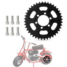 35 Chain Sprocket - 40 Tooth Sprocket 35 Chain Mini Bike Rear Sprocket for CC100X CK100 Baja DB30 TaoTao GK80 Monster Moto 80cc MBX10 MBX11 Predator Mini Bike Dirt Bikes Go Kart,Black