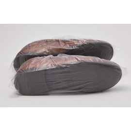 TRUSCO PE Disposable Shoe Cover, 50 Pairs Set, One Size, Clear, TSCPETM