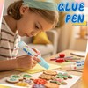 Gilprop 4 Pcs Glue Pen 15mm Tip Glue Sticks 2