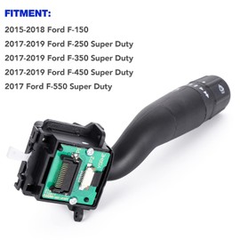 Windshield Wiper Switch Multifunction Turn Signal Switch Replacement for 2015-2023 Ford F-150 F-250 F-350 F-450 F-550 Super Duty, F650 F750, FL3Z13K359AA CBS2293