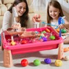 NIPLOOOW Water Table for Toddlers 3-5, Play Sink with Electric