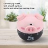 Kitchen Timer Cute Cartoon Pig Mechanical Timers Counters for Cooking