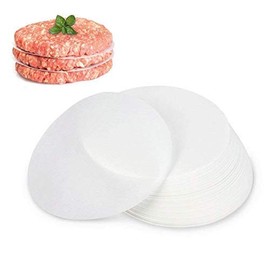 GWHOLE 500 Pack Non Stick Hamburger Press Wax Discs, Restaurant-Grade Hamburger Patty Paper