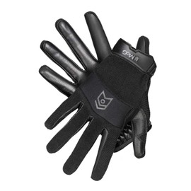 MOG Masters of Gloves 2ndSkin Black Tactical Cut Protection Goat Leather Glove with Heat Protection and High Tactility for Police, Customs, Special Forces, Military