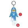 Classic Shark Suit Guy Keychain Light - 3 Inch Tall