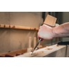 Stubai 356104 "Professional" Special Wood Chisel Set with 2C-Handles, Silver/Red/Black,