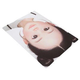 TEHAUX A4 Reusable Face Painting Practice Board for Girls Colorful Makeup Stencil Template for Home and Stage Use for Cosmetic Training and Facial Makeup Exercises