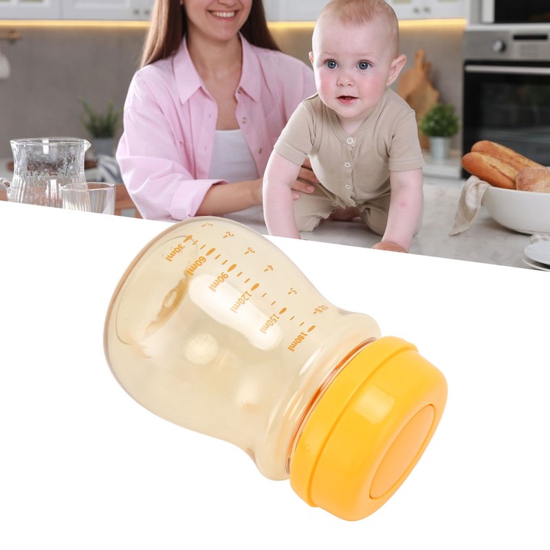 Breastmilk Storage Bottles with Lid Wide Mouth Breastmilk Containers Collection