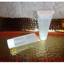 Terra Green BULK LOT OF 72 TERRA GREEN White Tea SHOWER GEL .75oz Hotel Travel Airbnb Size