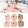 3 Pairs 3D Fake Eye Practice Skin Silicone Microblading Eyebrow