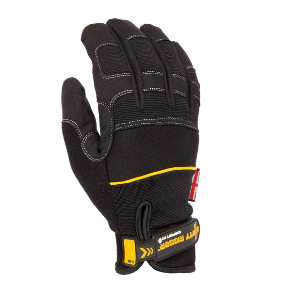 Dirty Rigger Comfort Fit Work Glove, Medium, Size 9