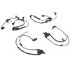Slakerbe 4Pcs ABS Sensor Brake System Wheel Speed Sensor, 89546-0T010