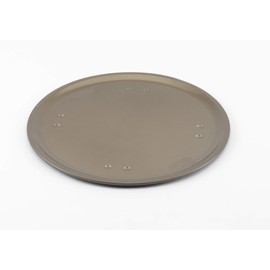 GoodCook Sweet Creations Nonstick Textured Pizza Pan, 16", Champagne Pewter
