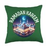 Ramadan Kareem Architecture Islamic Muslim Throw Pillow