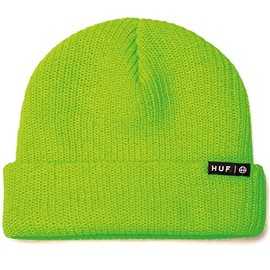 HUF Men's Usual Beanie Knitted Hat, Green