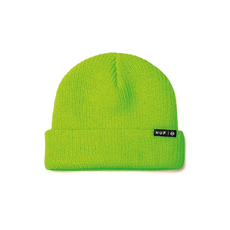 HUF Men's Usual Beanie Knitted Hat, Green