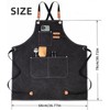 Fenglin-joy Work Apron for Men and Women, BBQ Apron Extended