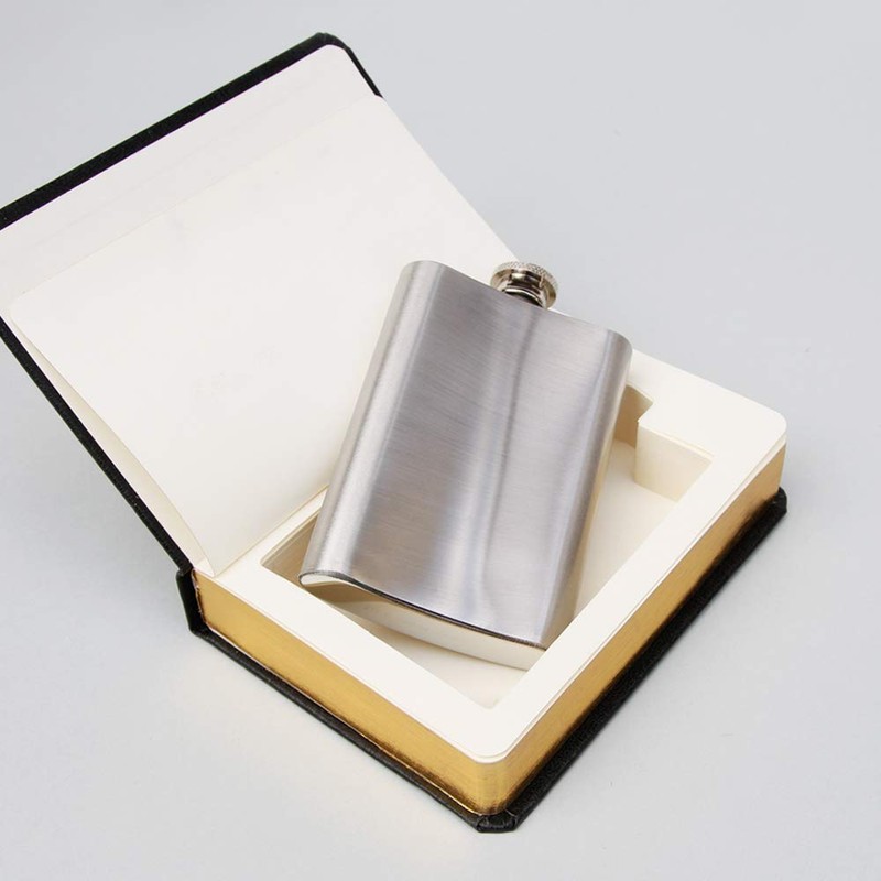 Suck UK Book Hip Flask