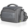 DOMISO SLR DSLR Camera Case Waterproof, gray, shoulder bag