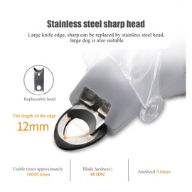 Dog Grooming Scissors Dog Nail Scissors Pet Clippers Cutter Grooming Electric Claw Cat Products with Led Light