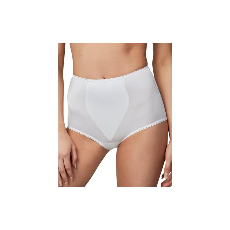 Wonderbra Womens Firm Control Full Panty Shapewear-briefs, White, Large US
