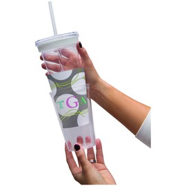 Design Your Own Acrylic Tumbler w/ Straw