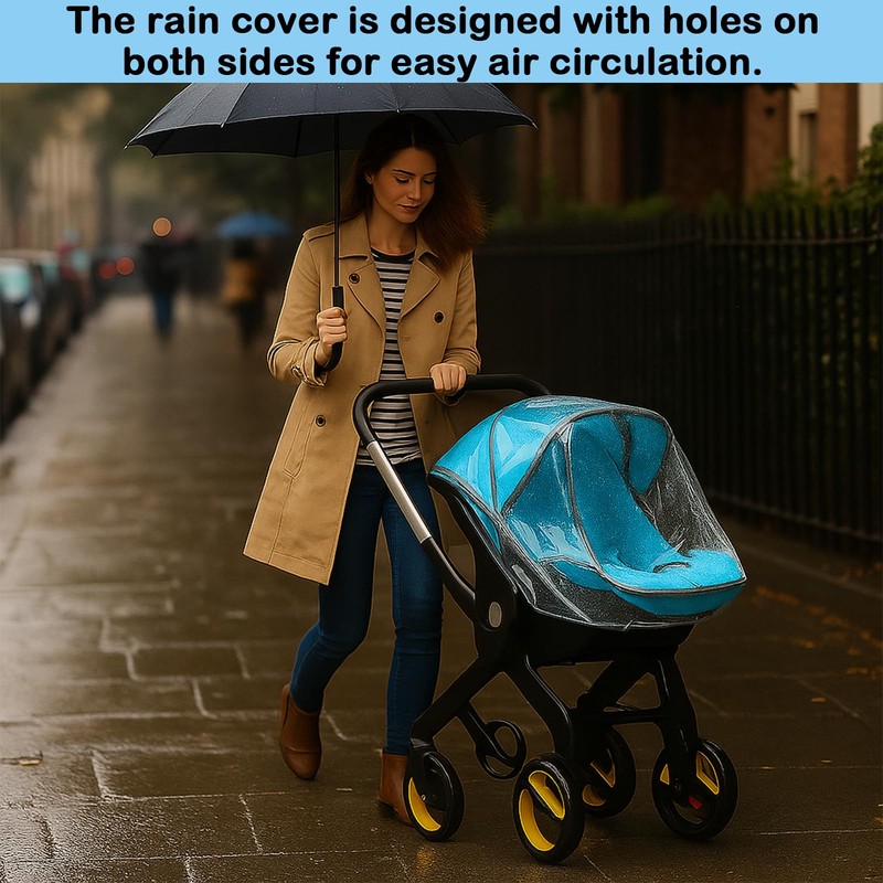 Doona Rain Cover, Rain Cover Pram for Doona Car Seat
