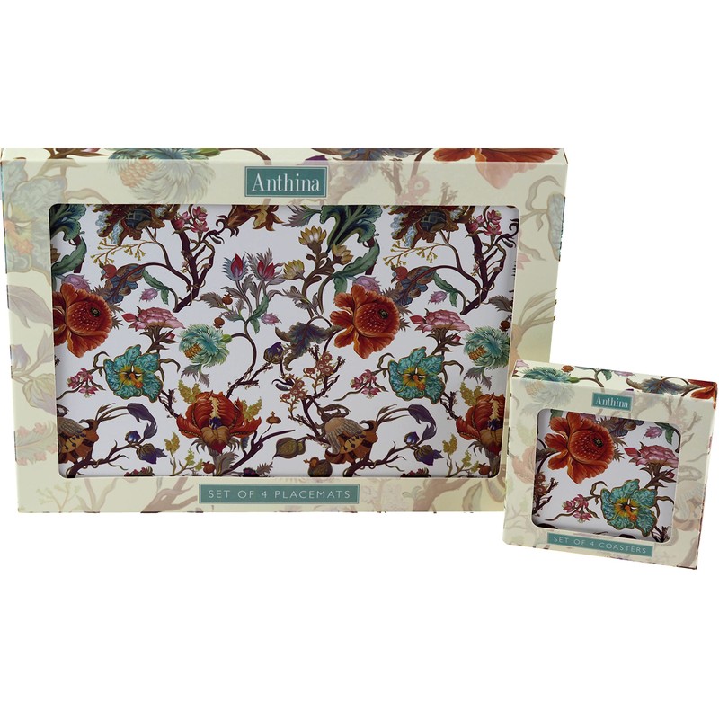 BWG Anthina Table Placemats And Coasters (Set of 4)
