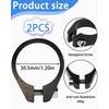 BPTRKOM Pack of 2 Quick Release Seat Clamps, Aluminium Seat