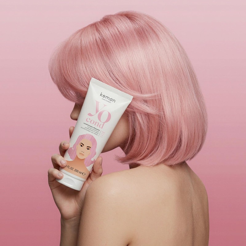 Kemon Yo Cond Rosa Maschera Riflessante Vegan 200 ml