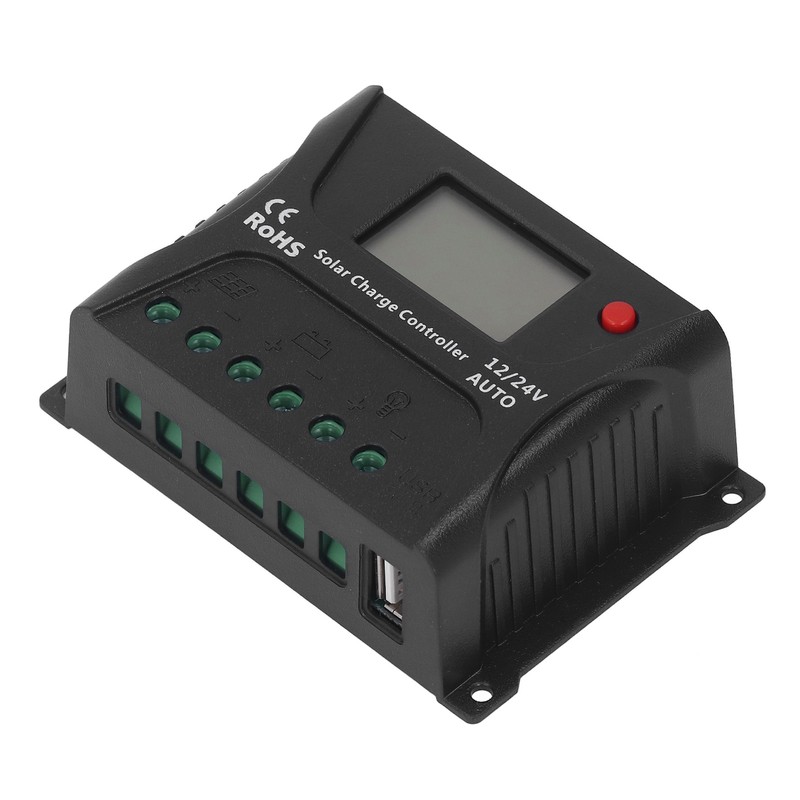 Solar Charge Controller PWM Discharge Control LED Display with USB