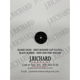 ISLAND OASIS - SB3X BLENDER CUP PITCHER CLUTCH,  RUBBER - NEW OEM PART #50146