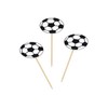 Folat 26224 Fußball Partypicker-20 Stück, Mehrfarbig