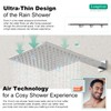 Longriver Shower Faucet Set, Shower System Bathroom High Pressure 10
