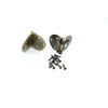 Butler Tray Hinge, 2 7/8" X 1 1/2" Solid Brass,